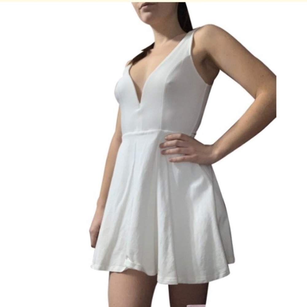 Deep Plunge Cocktail Dress by Express
